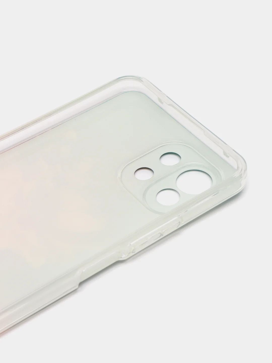 Конфетный силиконовый чехол на Xiaomi Mi 11 Lite/5G NE / Сяоми Ми 11 Лайт прозрачный, с рисунком