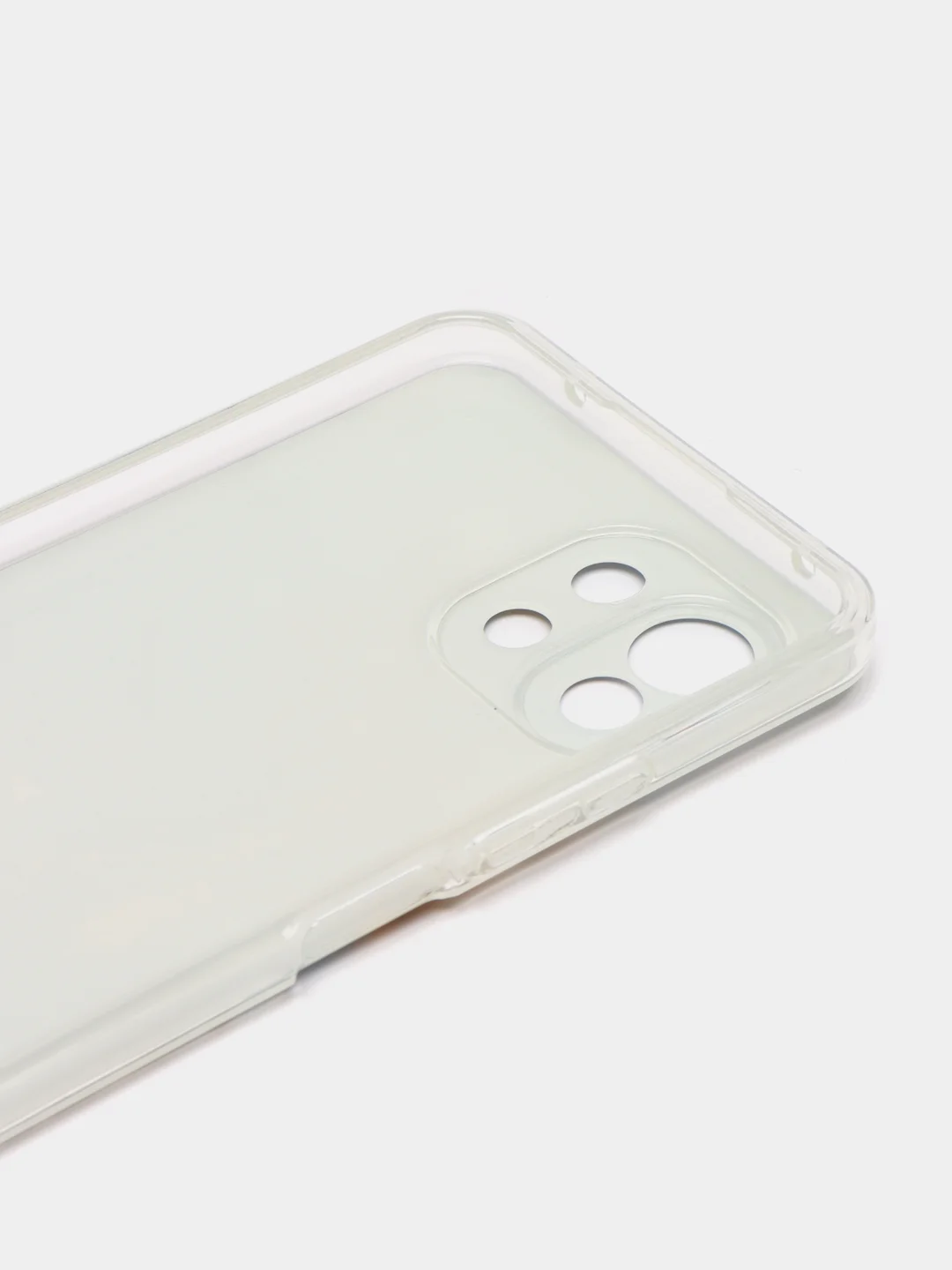 Голубой силиконовый чехол на Xiaomi Mi 11 Lite/5G NE / Сяоми Ми 11 Лайт прозрачный, с рисунком