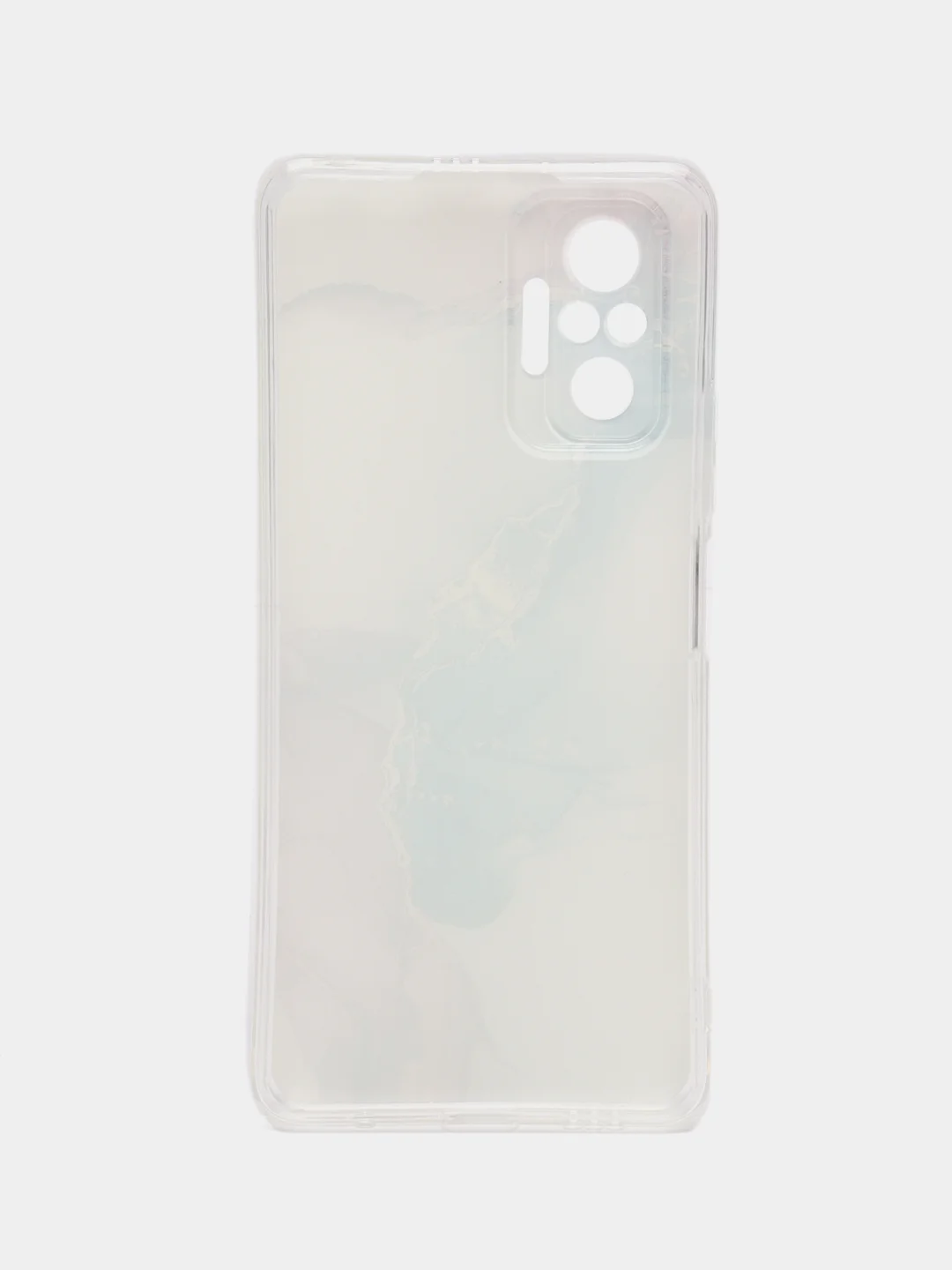 Ледяной чехол на Xiaomi Redmi Note 10 Pro / Сяоми Редми Нот 10 Про прозрачный, с рисунком