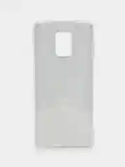 Серебряный чехол на Xiaomi Redmi Note 9S/9 Pro / Сяоми Редми Нот 9S/9 Про прозрачный, с рисунком
