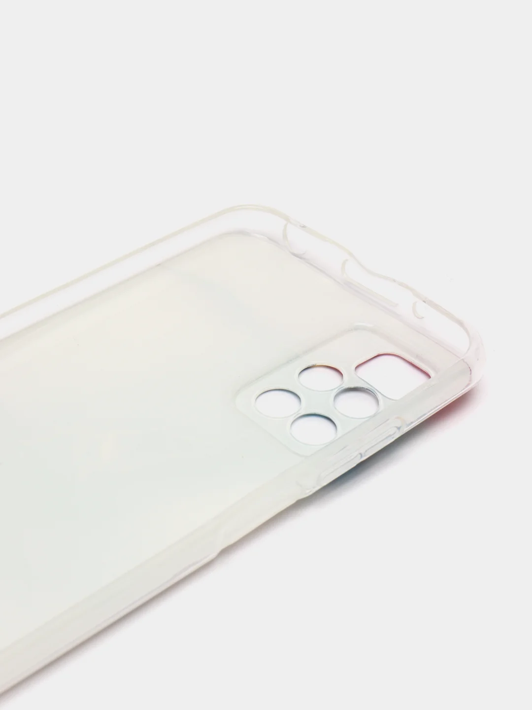 Ледяной силиконовый чехол на Xiaomi Redmi 10 / Сяоми Редми 10 прозрачный с рисунком, защита камеры