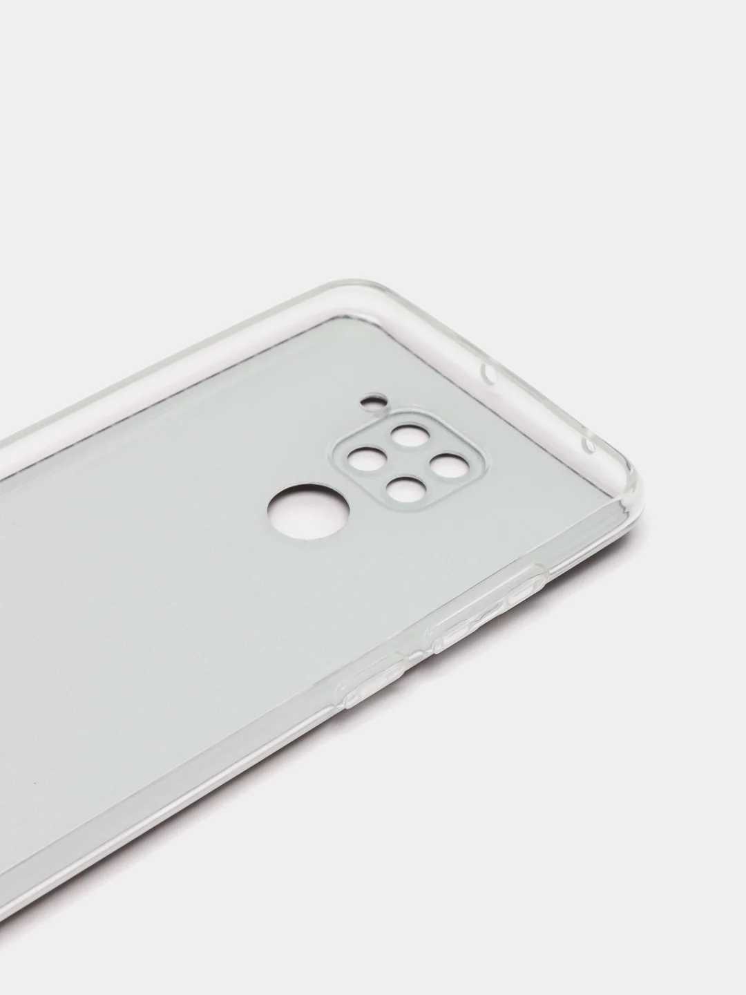 Хаки силиконовый чехол на Xiaomi Redmi 10X/Redmi Note 9 / Сяоми Редми Нот 9/10X прозрачный