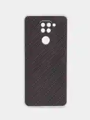 Хаки силиконовый чехол на Xiaomi Redmi 10X/Redmi Note 9 / Сяоми Редми Нот 9/10X прозрачный