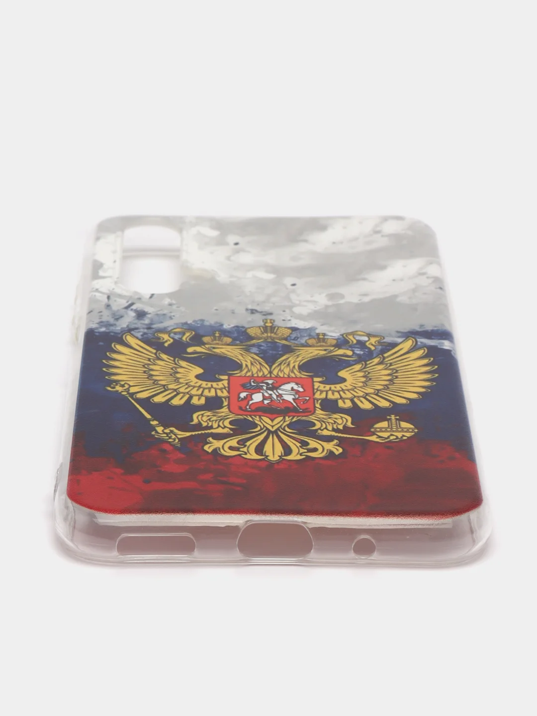 Синий чехол на Honor 20/Huawei Nova 5T / Хонор 20 прозрачный, с рисунком, защита камеры