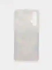 Синий чехол на Honor 20/Huawei Nova 5T / Хонор 20 прозрачный, с рисунком, защита камеры
