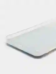 Светло-синий силиконовый чехол на Xiaomi Redmi 9 / Сяоми Редми 9 прозрачный, с рисунком, защита камеры