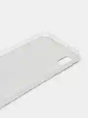 Серый силиконовый чехол на Samsung Galaxy A10 / Самсунг А10 прозрачный с рисунком, защита камеры