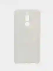 Голубой силиконовый чехол на Xiaomi Redmi 8 / Сяоми Редми 8 прозрачный, с рисунком, защита камеры