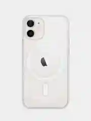 Чехол силиконовый MagSafe для iPhone 11 / 12/ 13/ 14 / 15, прозрачный