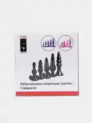 Фиолетовый набор анальных пробок, анальная пробка, анальный плаг, массажер простаты