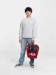Красный рюкзак-сумка
