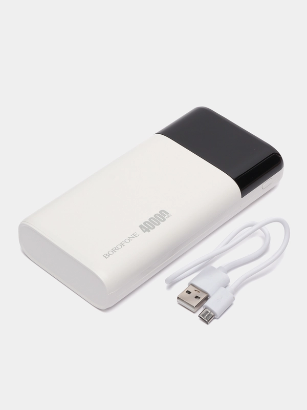 Портативный внешний аккумулятор Power Bank Borofone BT01 40000 мАч, 4 USB