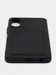 Черный чехол TECNO SPARK 9 PRO с отделением для пластиковой карты и защита камеры