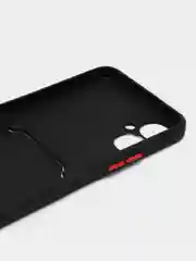 Черный чехол TECNO SPARK 9 PRO с отделением для пластиковой карты и защита камеры