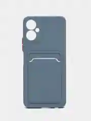 Серый чехол TECNO SPARK 9 PRO с отделением для пластиковой карты и защита камеры
