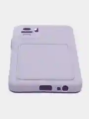 Лавандовый чехол XIAOMI POCO M5S / Redmi Note 10 / NOTE 10s  для пластиковой карточки , защита камеры