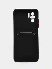 Хром чехол XIAOMI POCO M5S / Redmi Note 10 / NOTE 10s  для пластиковой карточки , защита камеры