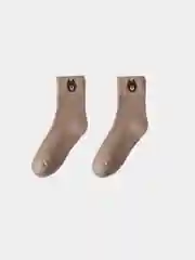 Бежевый женские носки