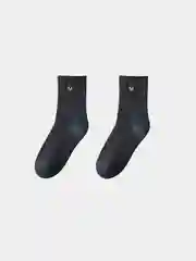 Синий меланж женские носки