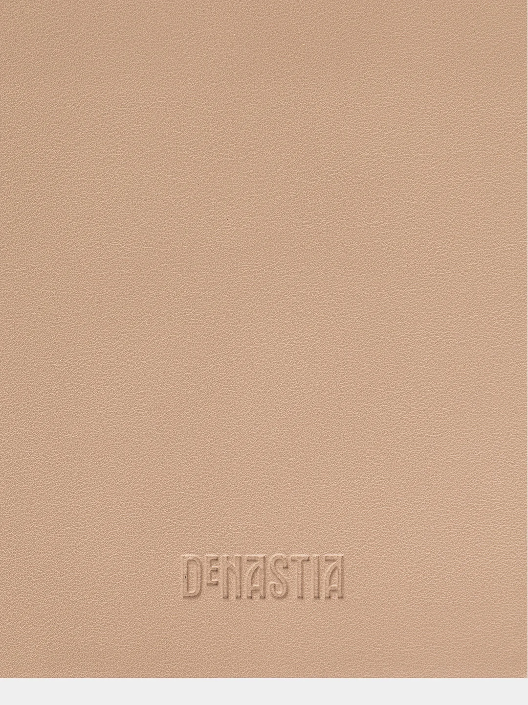 Салфетка сервировочная DeNASTIA "Питон", бежевая, искусственная кожа, 45 х 30 cм