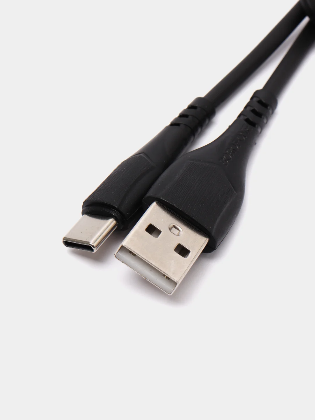 Черный кабель, провод зарядный для Android и iPhone, Micro-USB, Type-C, Lightning