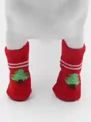 Коралловый меланж носки для кошек и собак, с мягкими антискользящими наклейками