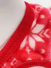 Красный одежда для собак мелких пород, кошек, флис