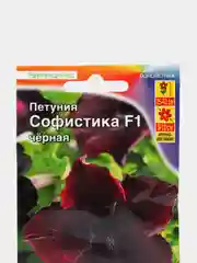 Семена Петуния "Софистика чёрная F1", Аэлита