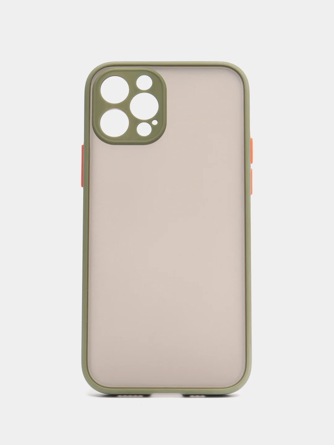 Хаки чехол для iPhone "Easyclick", Айфон 6s/7/8/Plus/X/Xs/Max/XR/11/Pro/Max/12/mini/12/Pro/Max