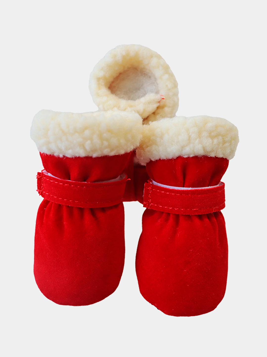 Обувь с мехом для собак мелких, средних и крупных пород с противоскользящейподошвой купить по цене 448.21 ₽ в интернет-магазине KazanExpress