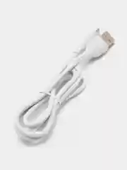 Белый кабель, провод зарядный для Android и iPhone, Micro-USB, Type-C, Lightning