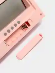 Розовый электронные настольные часы