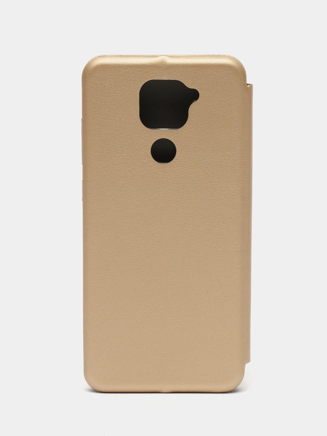 Золотой чехол книжка Xiaomi Redmi Note 9 / Redmi 10X