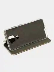 Золотой чехол книжка Xiaomi Redmi Note 9 / Redmi 10X