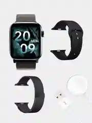 Черный умные смарт-фитнес часы Smart Watch X9 Pro 2, X8 Pro, X9 Ultra 2 наручный браслет