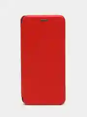Красный чехол книжка Xiaomi Redmi Note 9 / Redmi 10X