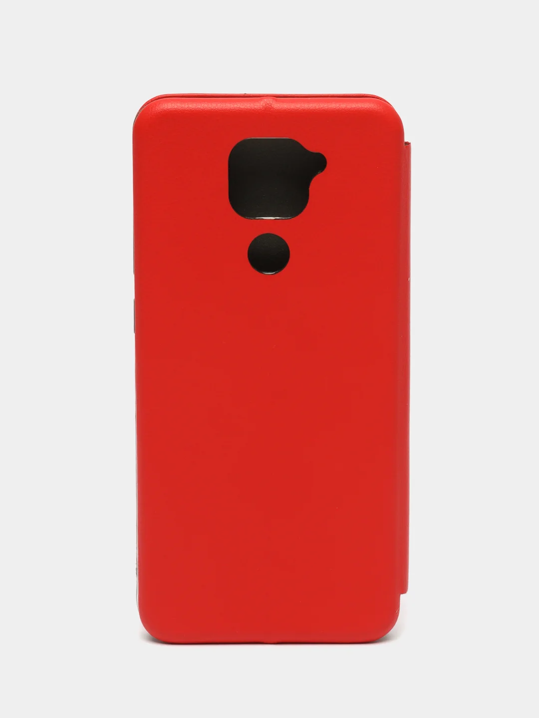 Красный чехол книжка Xiaomi Redmi Note 9 / Redmi 10X