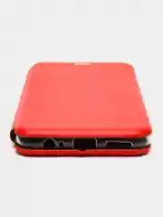 Красный чехол книжка Xiaomi Redmi Note 9 / Redmi 10X