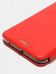 Красный чехол книжка Xiaomi Redmi Note 9 / Redmi 10X