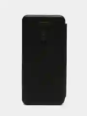 Черный чехол книжка Xiaomi Redmi Note 9 / Redmi 10X