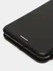 Черный чехол книжка Xiaomi Redmi Note 9 / Redmi 10X