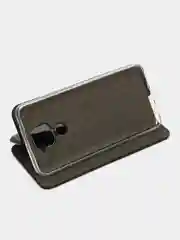 Черный чехол книжка Xiaomi Redmi Note 9 / Redmi 10X