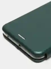 Зеленый чехол книжка Xiaomi Redmi Note 9 / Redmi 10X