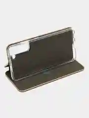 Золотой чехол-книжка для Samsung Galaxy S21 FE