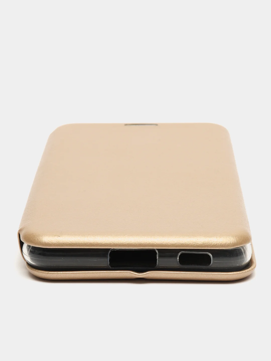 Золотой чехол-книжка для Samsung Galaxy S21 FE