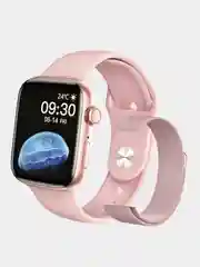 Розовый умные смарт-фитнес часы Smart Watch X9 Pro 2, X8 Pro, X9 Ultra 2 наручный браслет