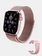 Розовый умные смарт-фитнес часы Smart Watch X9 Pro 2, X8 Pro, X9 Ultra 2 наручный браслет