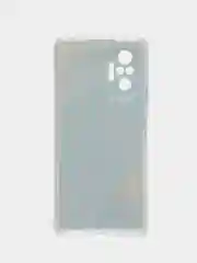 Светло-синий чехол на Xiaomi Redmi Note 10 Pro / Сяоми Редми Нот 10 Про прозрачный, с рисунком