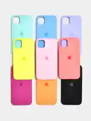 Белый чехол Apple Silicone Case для iPhone 6+ 6s SE2020 7/8+ X XS XR Max 11 Pro 12 13
