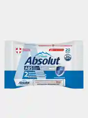 Влажные салфетки Absolut "Ультразащита", антибактериальные, 20 штук